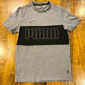 Puma men’s two-toned tee. Size small. Like new worn only once.